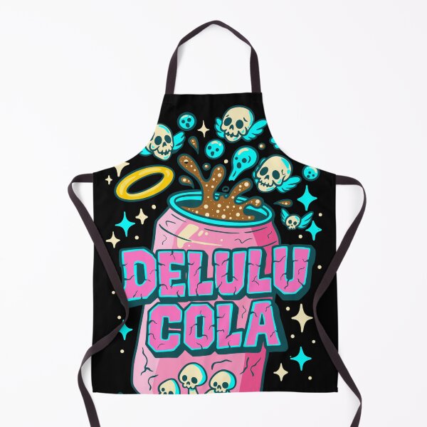 Item preview, Delulu Cola – Sinister Snacks Creepy-Cute Parody | Beautifully Blaze by Tamisha Cromwell designed and sold by October Forever.