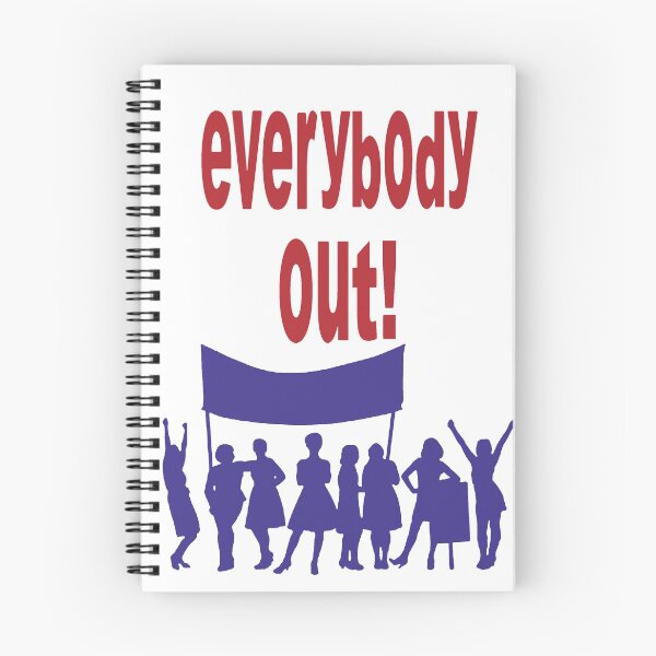 Item preview, Everybody Out! designed and sold by HatsyAmos.
