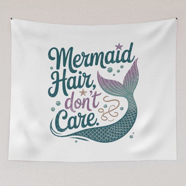Item preview, Mermaid Hair Don't Care designed and sold by CoastalCraze.
