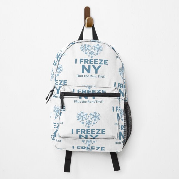 Item preview, I Freeze NY – A Cool Take on New York Winter Holidays designed and sold by Globalcitytees.
