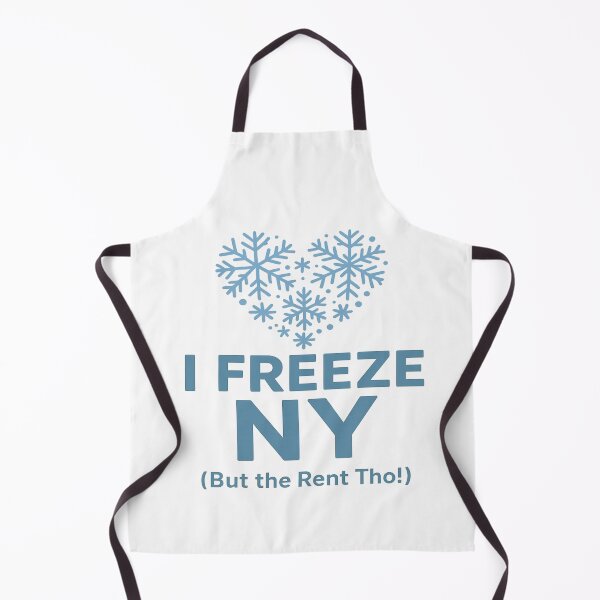 Item preview, I Freeze NY – A Cool Take on New York Winter Holidays designed and sold by Globalcitytees.