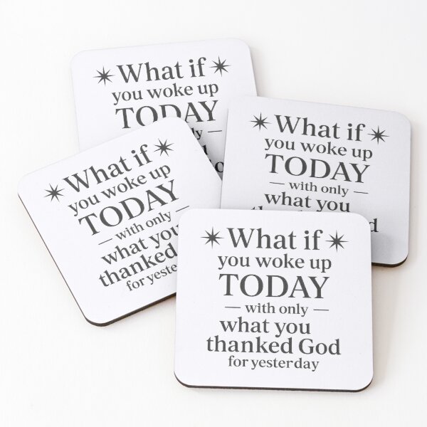 Item preview, Copy of Woke up with only what you prayed for yesterday designed and sold by Frank'sFaithProducts.
