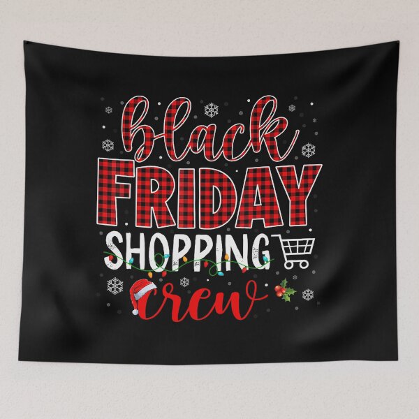 Item preview, 2025 Sale Shopping Holiday Friday Black Christmas Happy Funny designed and sold by Kraigsarina.