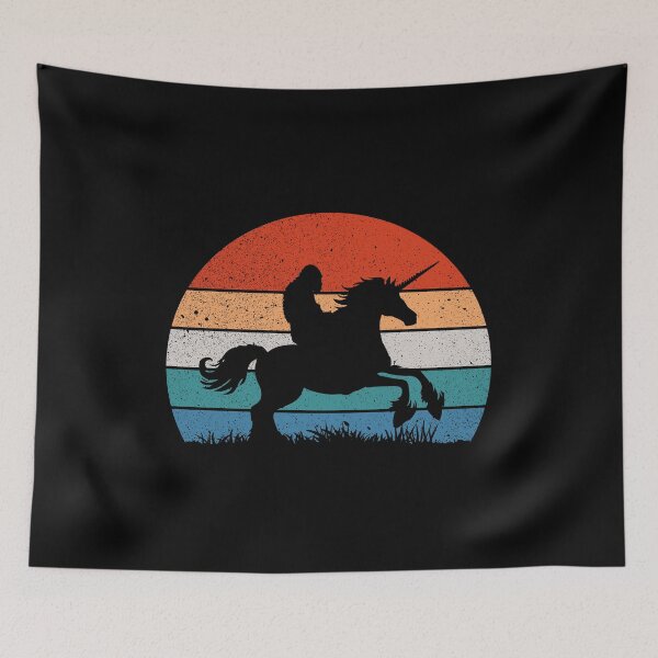 Item preview, Bigfoot Riding Unicorn - Funny Sasquatch Lover Gift designed and sold by novelliamaera.
