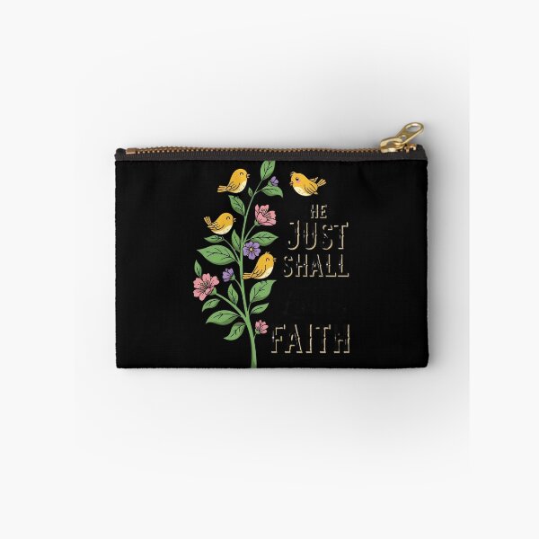 Item preview, The Just Shall Live by Faith — Floral Birds designed and sold by RobertSlaught.