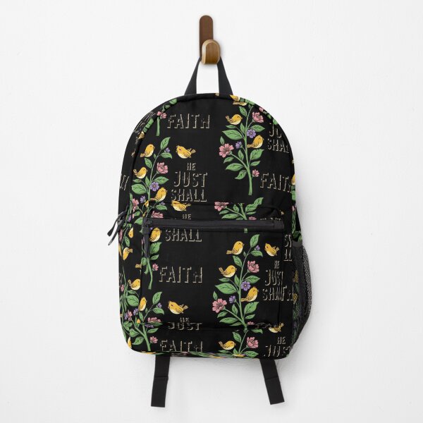 Item preview, The Just Shall Live by Faith — Floral Birds designed and sold by RobertSlaught.