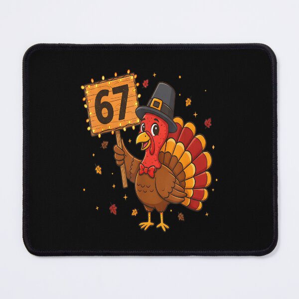 Item preview, 67 Funny Thanksgiving Turkey Meme Six Seven 6 7 Gift designed and sold by ShanikaTutson.
