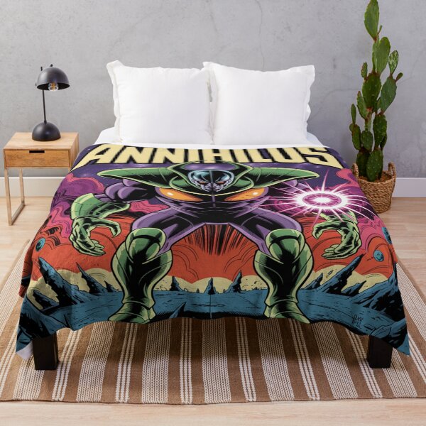 Item preview, Annihilus Rampage: Negative Zone Bug Lord Fan Art Print designed and sold by Midnight Veil Designs.