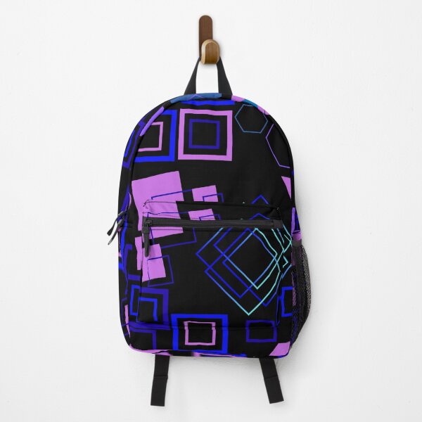 Item preview, Abstract Geometric Shapes Pattern | Blue & Purple Modern Design designed and sold by digitaldemart.