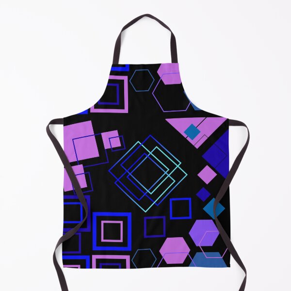 Item preview, Abstract Geometric Shapes Pattern | Blue & Purple Modern Design designed and sold by digitaldemart.