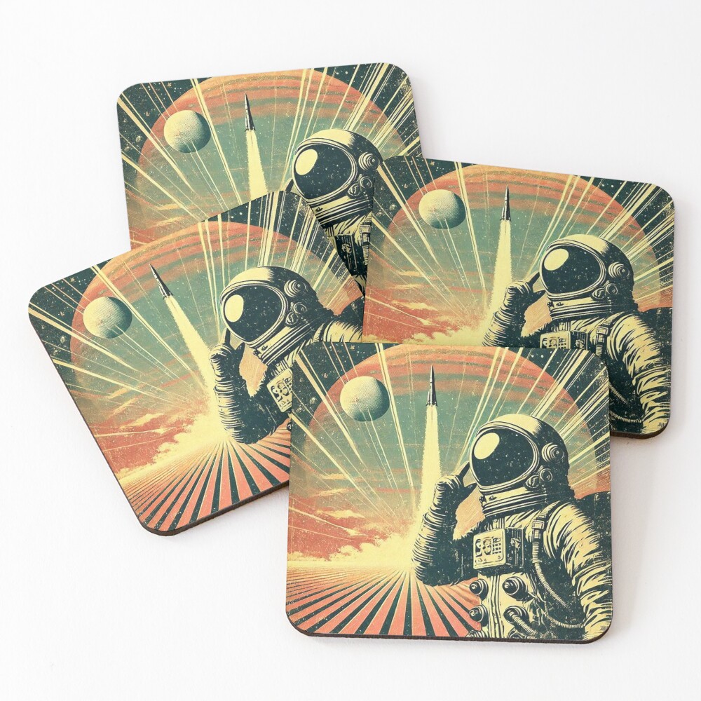 Item preview, Coasters (Set of 4) designed and sold by deepdrinks.