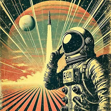 Artwork thumbnail, Spaceman by deepdrinks