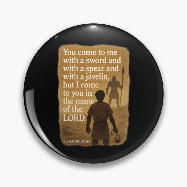 Item preview, I Come in the Name of the Lord — 1 Samuel 17:45 designed and sold by RobertSlaught.
