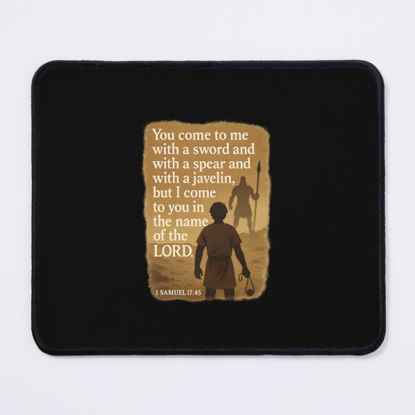 Item preview, I Come in the Name of the Lord — 1 Samuel 17:45 designed and sold by RobertSlaught.