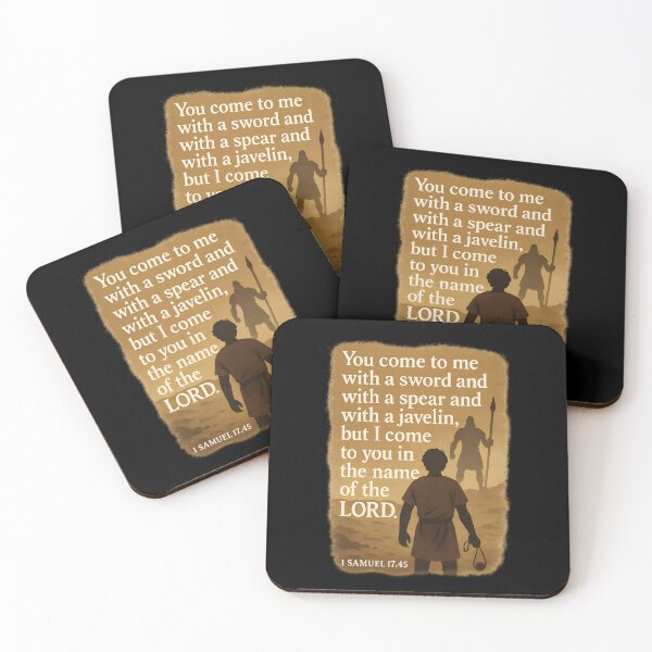 Item preview, I Come in the Name of the Lord — 1 Samuel 17:45 designed and sold by RobertSlaught.