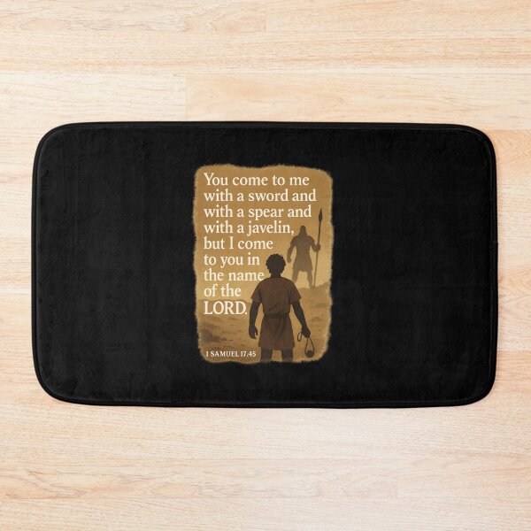 Item preview, I Come in the Name of the Lord — 1 Samuel 17:45 designed and sold by RobertSlaught.