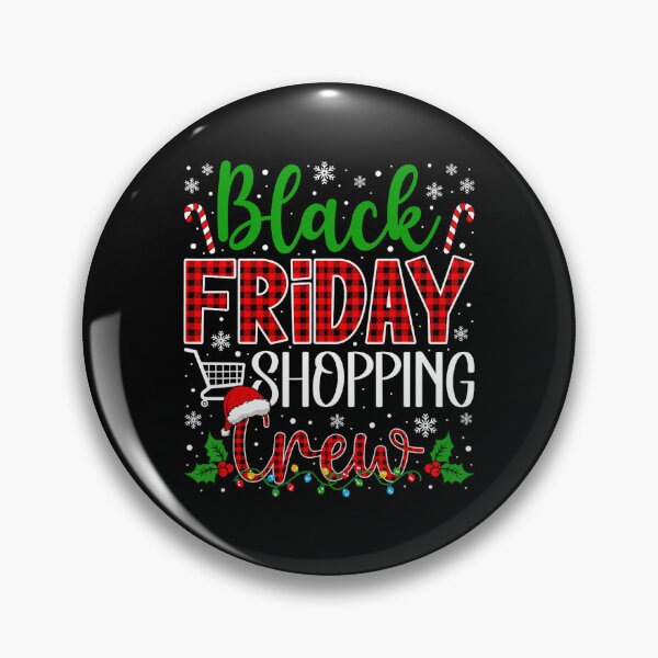 Item preview, Black Sale Holiday Christmas 2025 Shopping Friday Happy Funny designed and sold by Kraigsarina.
