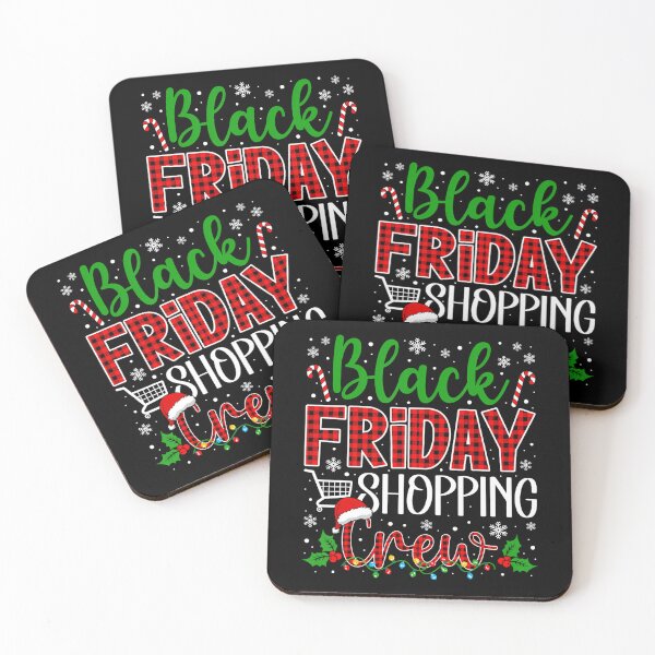 Item preview, Black Sale Holiday Christmas 2025 Shopping Friday Happy Funny designed and sold by Kraigsarina.