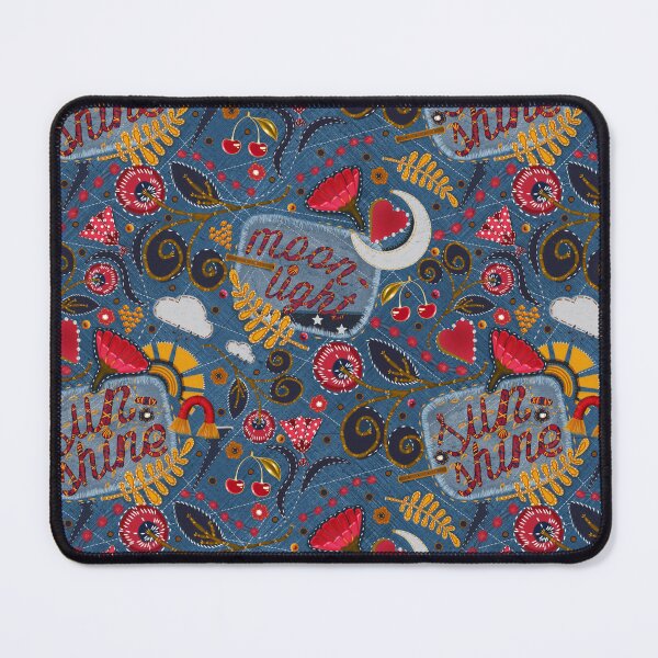Item preview, colorful patchwork and embroidery in boho style designed and sold by KreativKdesigns.