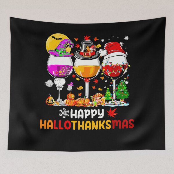 Item preview, Merry Vintage Hallothanksmas Happy Christmas Tree 2025 designed and sold by JamieFmorriSS.