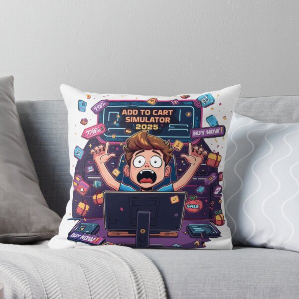 Item preview, Add to Cart Simulator 2025 – Funny Black Friday Gamer Design designed and sold by ShirtHatch.