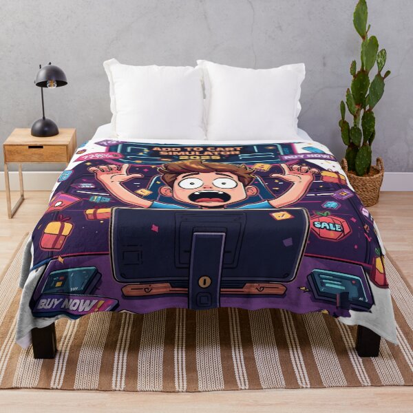 Item preview, Add to Cart Simulator 2025 – Funny Black Friday Gamer Design designed and sold by ShirtHatch.