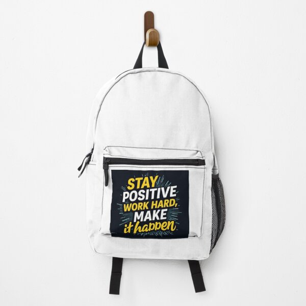 Item preview, Stay Positive, Work Hard, Make It Happen Motivational T-Shirt - Inspirational Quote Tee designed and sold by Rockz-Fashion.