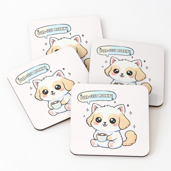 Item preview, Kawaii Coffee Pet Purr-fect Morning designed and sold by PET ZONE.