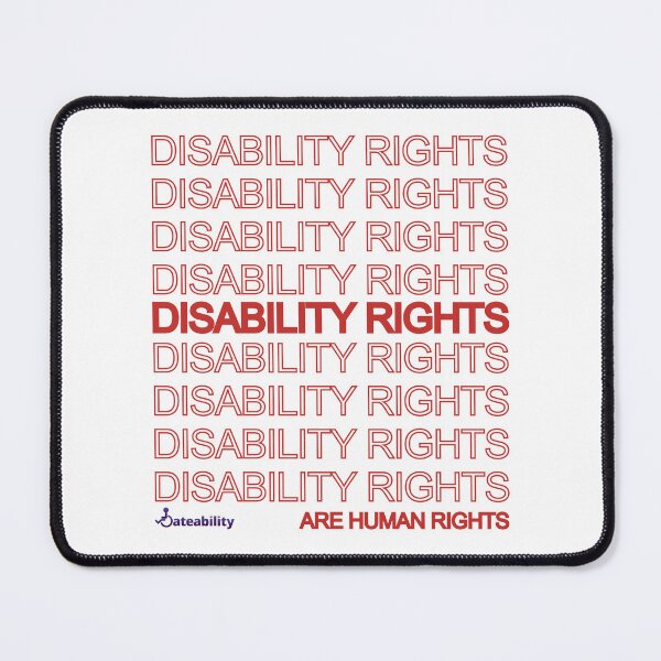 Item preview, Disability Rights! designed and sold by Dateability.
