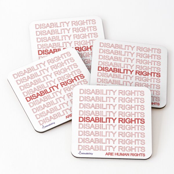 Item preview, Disability Rights! designed and sold by Dateability.