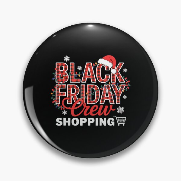Item preview, Funny 2025 Happy Holiday Friday Shopping Christmas Sale Black designed and sold by Kraigsarina.