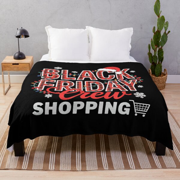Item preview, Funny 2025 Happy Holiday Friday Shopping Christmas Sale Black designed and sold by Kraigsarina.