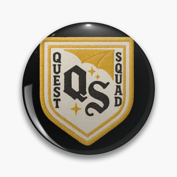 Item preview, Quest Squad Patch | Adventure Guild Logo Design designed and sold by biblio_phile.