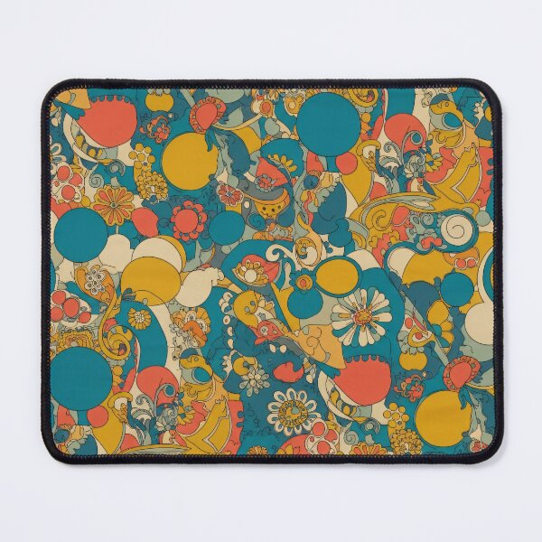 Item preview, Retro Psychedelia designed and sold by Kaleidoscope Print.