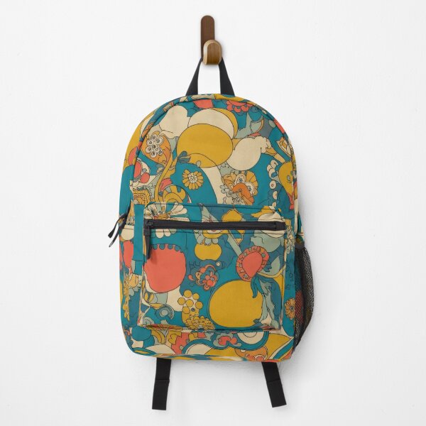 Item preview, Retro Psychedelia designed and sold by Kaleidoscope Print.