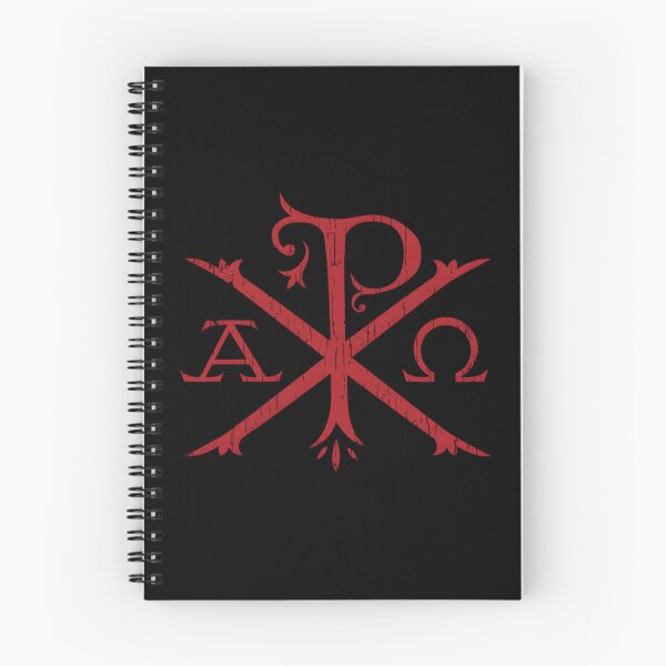 Item preview, Chi-Rho with Alpha & Omega — Ancient Christogram designed and sold by RobertSlaught.