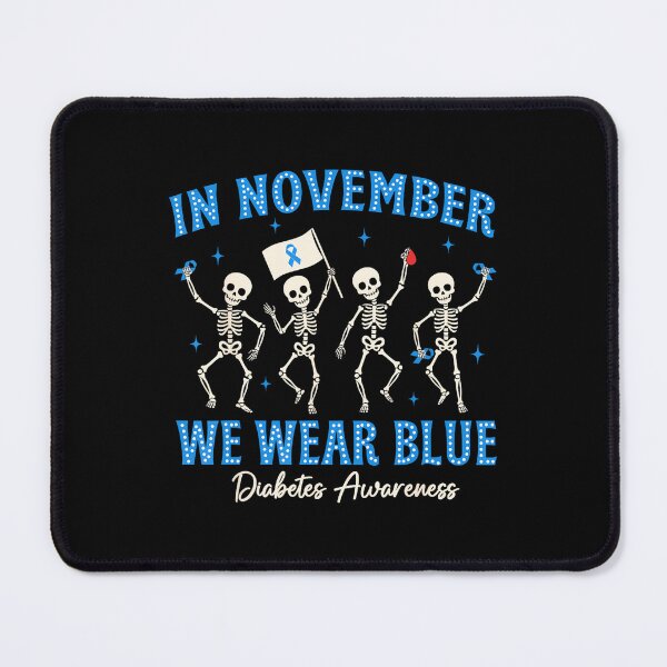 Item preview, Quote Blue Style Bow Month November Support Vintage designed and sold by Williammarger.
