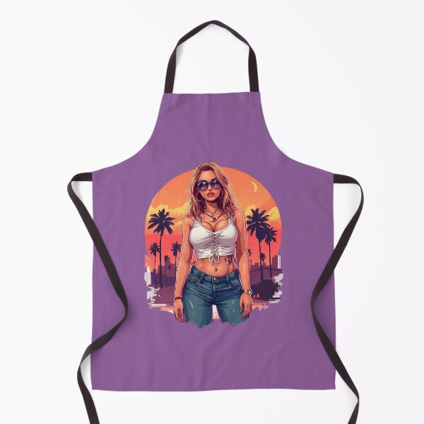 Item preview, Hot Summer Beach Babe designed and sold by ArtCustomDesign.