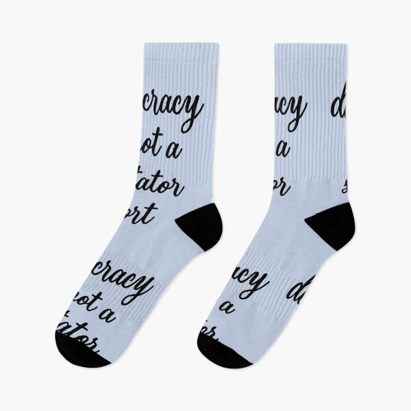 Item preview, DEMOCRACY IS NOT A SPECTATOR SPORT designed and sold by Greenbaby.