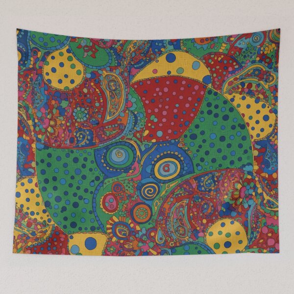 Item preview, Groovy Mosaic designed and sold by Kaleidoscope Print.