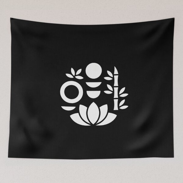 Aperçu de l'œuvre T-shirt Zen Symbols Mindfulness - Couleurs apaisantes créée et vendue par Reichcorp.