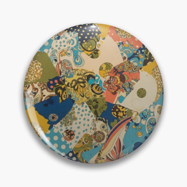 Item preview, Retro Patch Fusion designed and sold by Kaleidoscope Print.
