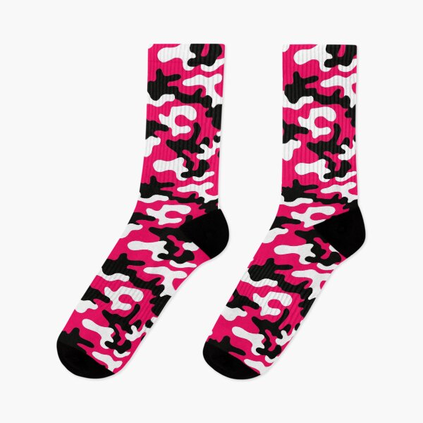 Item preview, Neon Pink and Black Urban Camouflage Pattern designed and sold by BluecidDesign.