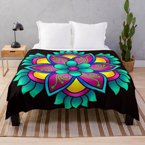 Item preview, Mandala De Flores designed and sold by ViaARTfactory.