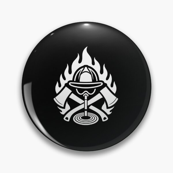 Item preview, Firefighter Hero T-Shirt - Brave Rescue Fire Symbols Design designed and sold by Reichcorp.