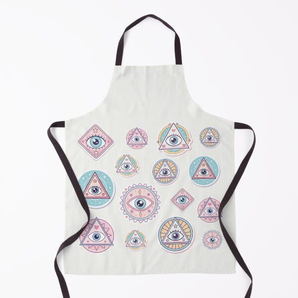 Item preview, Cute Kawaii All-Seeing Eye Stickers Pack - Mystic Pastel Aesthetic Description designed and sold by asliberry.