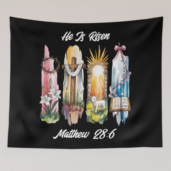 Item preview, resurrection It crucified. is being celebrate commonly during commemorating from used after dead resurrection the in Easter, Christ, of Jesus to Christianity especially the his designed and sold by JUSchallerArt.