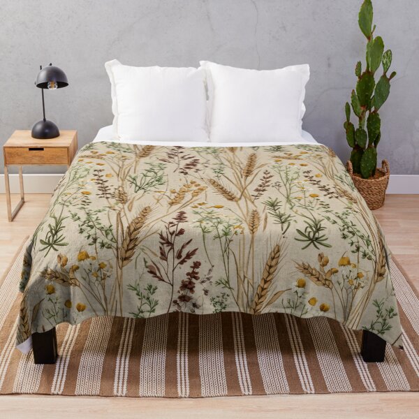 Item preview, Wild Meadow Linen designed and sold by Kaleidoscope Print.