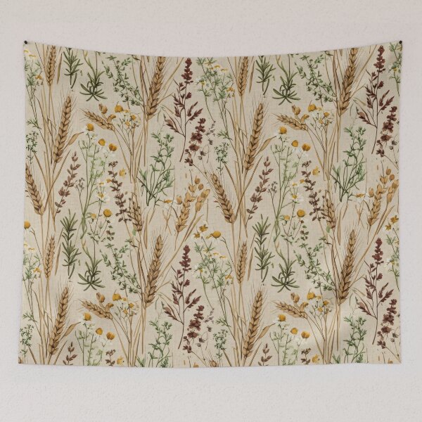 Item preview, Wild Meadow Linen designed and sold by Kaleidoscope Print.
