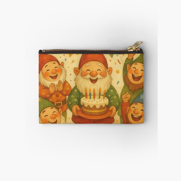 Item preview, Funny dwarves celebrate a birthday party designed and sold by Mauswohn.